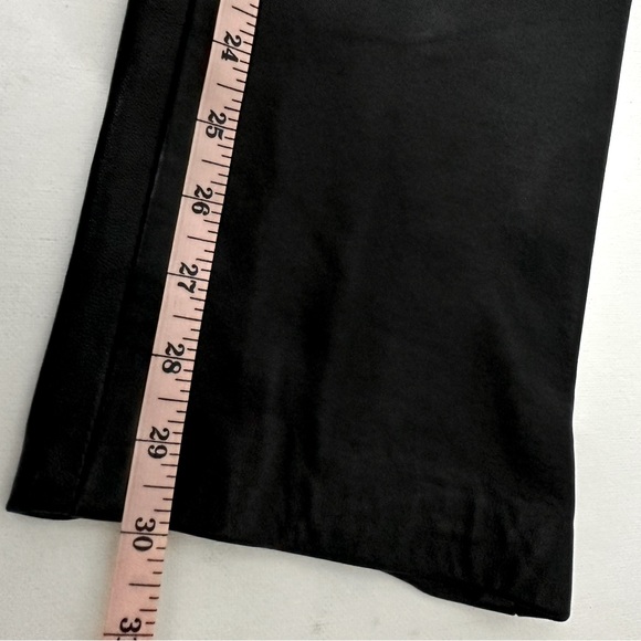 90’s-DANIER- genuine lamb Leather lined pants - Picture 9 of 10